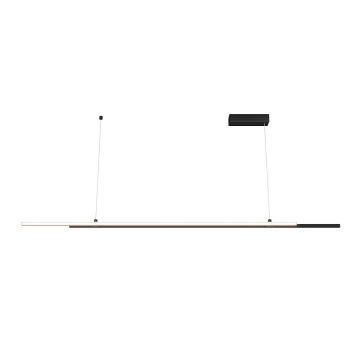 Maytoni HALO MOD005PL-L36BK Závesná lampa 1x48W/LED 4000K 2200LM IP20