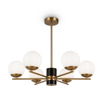 Maytoni MARBLE MOD187PL-06BS Žiarovka 6x60W/E27 IP20