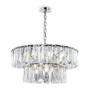 Maytoni PUNTES MOD043PL-12CH Závesná lampa 12x40W/E14