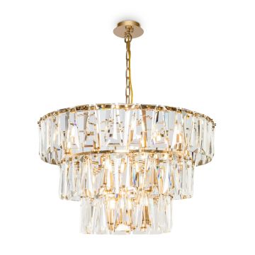 Maytoni PUNTES MOD043PL-18G Závesná lampa 18x40W/E14