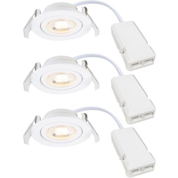 Nordlux Monolo 2510310101 Vstavané downlight svetlo 3x4.8w/led 3000k 450lm ip20