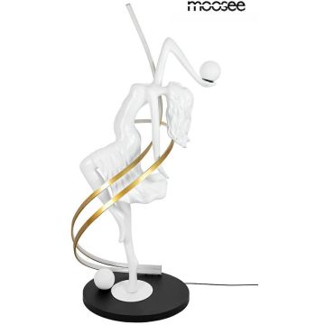 King Home DANCING MSE1501100428 Stojanová lampa 2x40w/E27+LED RGB 6400lm