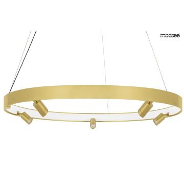 King Home MOOSEE CIRCLE SPOT GOLD MSE010100161 Závesná lampa 1x75,8W/LED 3000K 6100LM IP20