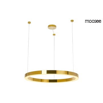 King Home MOOSEE RING LUXURY MSE010100190 Závesná lampa 1x60W/LED 3000K 4800LMLM IP20