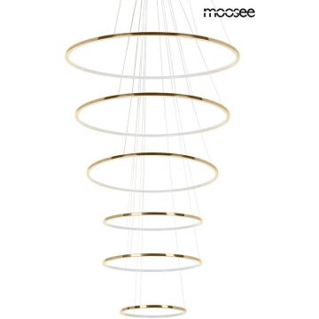 King Home RING SLIM MSE1501100164 Závesná lampa 130W/LED 3000K 10400lm