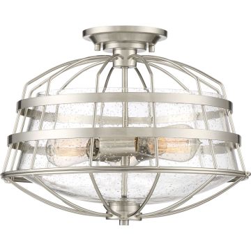 Quoizel MARITIME QZS-MTE1716BN Stropná lampa 3x60W/E27