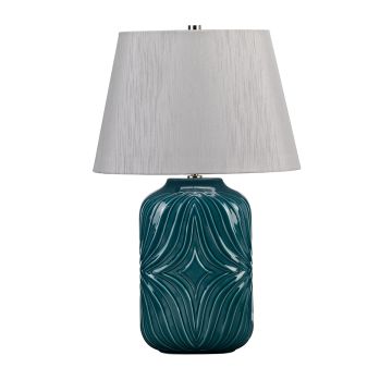 Elstead Lighting MUSE MUSE-TL-TURQSE Stolná lampa 1x60W/E27