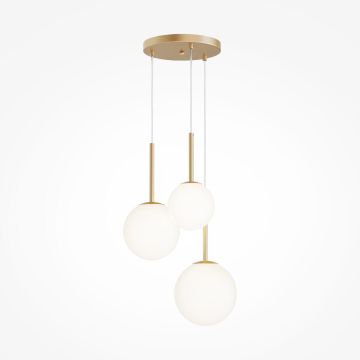 Maytoni BASIC FORM MOD321PL-03G1 Závesná lampa 3x40W/E14 IP20