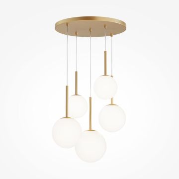 Maytoni BASIC FORM MOD321PL-05G1 Závesná lampa 5x40W/E14 IP20
