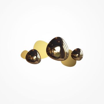 Maytoni JACK-STONE MOD314WL-L13G3K Stena svietidlo 3x13W/LED 3000K 550LM IP20