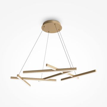 Maytoni LINE MOD016PL-L75MG3K Závesná lampa 6x79W/LED 3000K 3100LM IP20