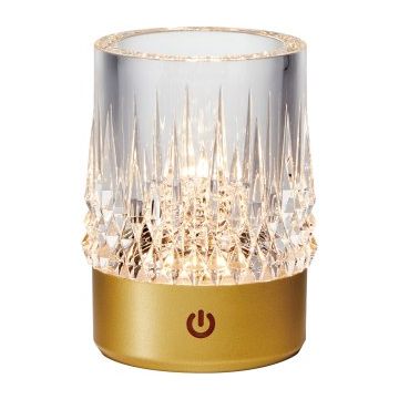 Zuma Line CRYSTAL NHTD-N08-G Stolná lampa 1x1W/LED 3000k 110lm