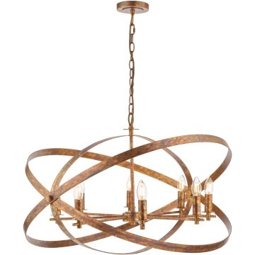 Dar Lighting Nitya NIT0864 Závesná lampa 8x40w/e14