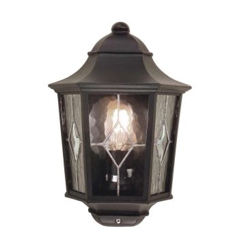 Elstead Lighting NORFOLK NR7-2-BLK Stena svietidlo 1x60W/E27 IP43