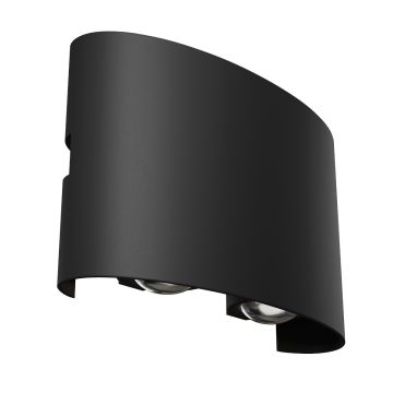 Maytoni STRATO O417WL-L4B3K Stena svietidlo 4x4W/LED IP54