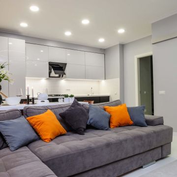Light Prestige Nero LP-4424/1RS WH movable Vstavané downlight svetlo 1x50W/GU10 IP20