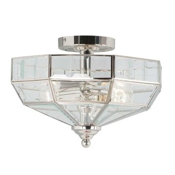 Elstead Lighting OLD PARK OLD-PARK-PN Stropná lampa 2x60W/E27