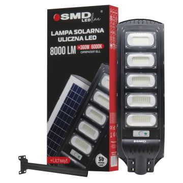 SMD LED SOLAR LED OPRP4359SLL Svietnik 1x360W/LED 6000K 8000lm IP54