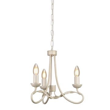 Elstead Lighting OLIVIA OV3-IVORY-GOLD Žiarovka 3x60W/E14