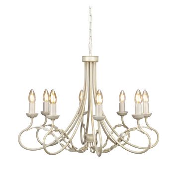 Elstead Lighting OLIVIA OV8-IVORY-GOLD Žiarovka 8x60W/E14