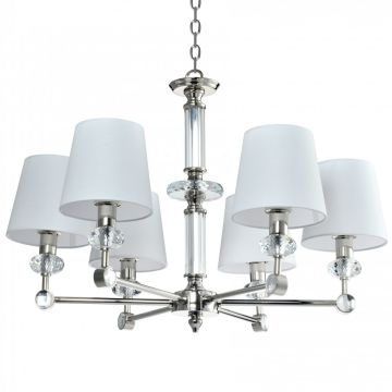 Cosmolight DOHA P06285 WH NI Žiarovka 6x40W/E14 IP20