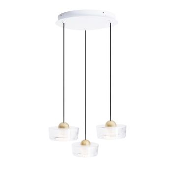 Maxlight LIPARI P0543 Závesná lampa 3x22w/led 3000k 1728lm ip20