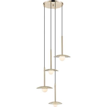Zuma Line NICOSIA P0600-04E-F7AA Závesná lampa 4x28W/G9 ip20