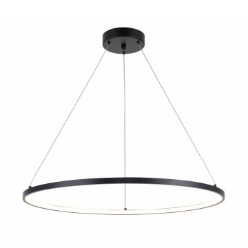 Zuma Line HORIK PEN89424-60BK Závesná lampa 1x32W/LED 3000K|4000K|6000K 3500lm IP20