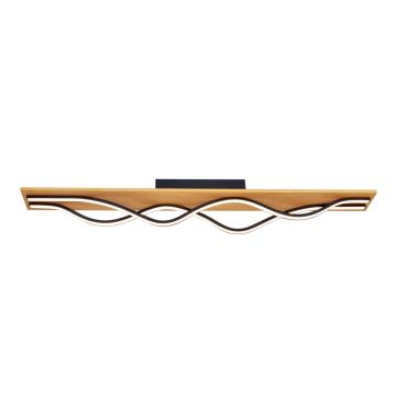 Italux Conato PLF-23848-30W-BK-GD Stropné svietidlo 2x35W/LED 3000K 1500lm IP20