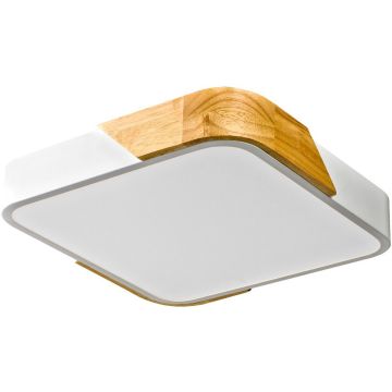 Italux Santer PLF-13187-WH-WO Stropné svietidlo 1x24W/LED 3000K 2400lm IP20