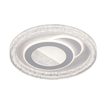 Italux Tempio PLF-54182R-WH Stropné svietidlo 1x55W/LED 3000K|4000K|6500K 6875lm IP20