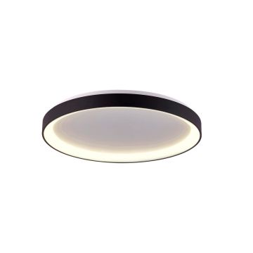 Italux Vico PLF-53675-058RC-BK-3KS4K-TRDIMM Stropné svietidlo 1x48W/LED 3000K|4000K 3900lm IP20