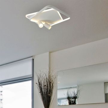 Light Prestige Parma LP-0612/2C Square WH Bodové svetlo 2x50W/GU10 3000K|4000K|6000K IP20