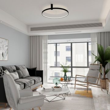 Light Prestige Ring LP-909/1C S BK CCT Závesná lampa 1x35W/LED 3000K|4000K|6000K IP20