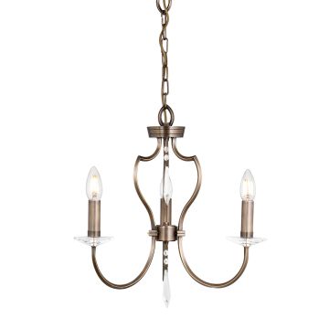 Elstead Lighting PIMLICO PM3-DB Žiarovka 3x60W/E14