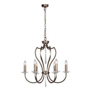 Elstead Lighting PIMLICO PM6-DB Žiarovka 6x60W/E14