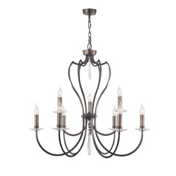 Elstead Lighting PIMLICO PM9-DB Žiarovka 9x60W/E14