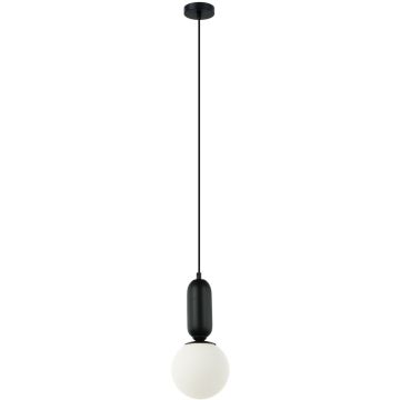 Italux ALDEVA PND-02340-1S-BK Závesná lampa 1x40W/E27 IP20
