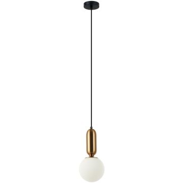Italux ALDEVA PND-02340-1S-BRO Závesná lampa 1x40W/E27 IP20