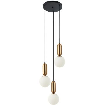 Italux ALDEVA PND-02340-3S-BRO Závesná lampa 3x40W/E27 IP20