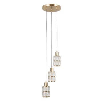 Italux Alma PND-40668-3-HBR Závesná lampa 3x40W/E27 IP20