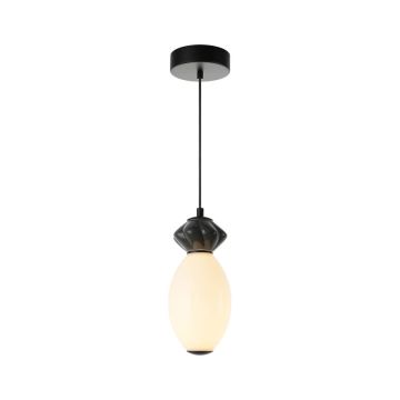 Italux Balos PND-94921-1B-BK Závesná lampa 1x7W/LED 3000K 760lm IP20