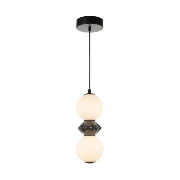 Italux Balos PND-94921-2A-BK Závesná lampa 1x10W/LED 3000K 1250lm IP20