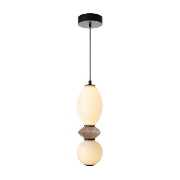 Italux Balos PND-94921-2B-BK Závesná lampa 1x12W/LED 3000K 1500lm IP20
