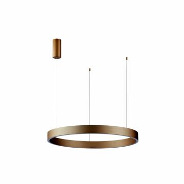 Italux Brasco PND-56215-060RPP-GD-3KS4K-TRDIMM Závesná lampa 1x40W/LED 3000K|4000K 3100lm IP20