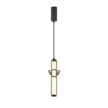 Italux Bruni PND-27372-1-19W-BK Závesná lampa 1x19W/LED 3000K 2463lm IP20