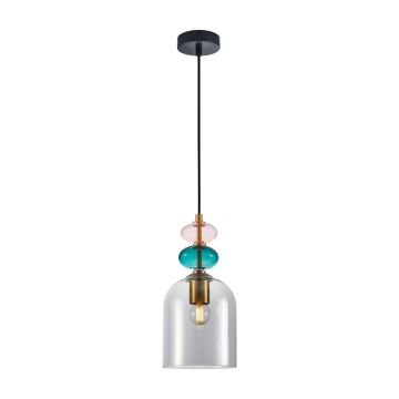 Italux Busco PND-30263-1B-BRO-SG Závesná lampa 1x40W/E27 IP20
