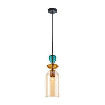 Italux Busco PND-30263-1C-BRO-AMB Závesná lampa 1x40W/E27 IP20