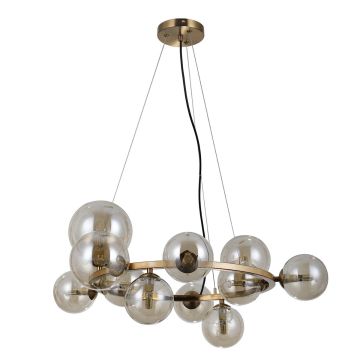 Italux CANELLO PND-406007-11-HBR Závesná lampa 11x5W/G9 IP20