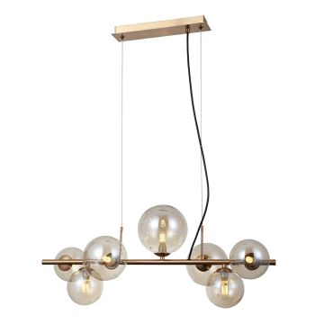 Italux CANELLO PND-406007-7-HBR Závesná lampa 7x5W/G9 IP20